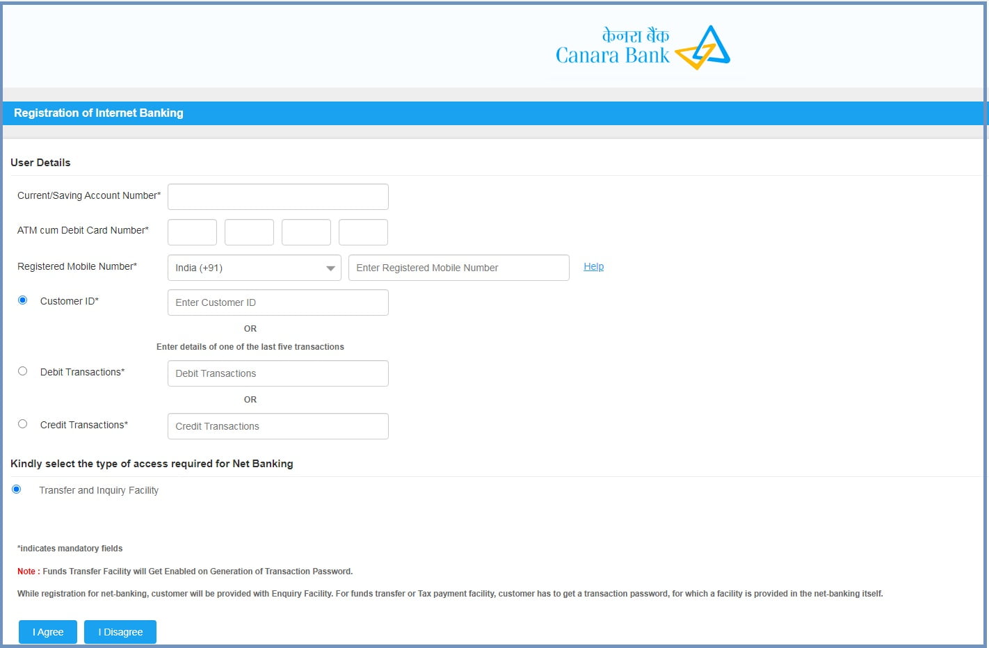 canara-bank-net-banking-transaction-password-how-to-generate-canara